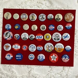Vintage Presidential Pins